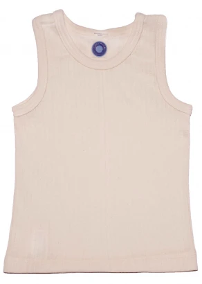 Children's vest in wool, organic cotton and silk_105128