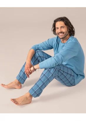 Men's Pekka pyjamas in pure organic cotton_105491