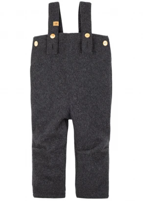 Children's trousers in recycled boiled wool_105651