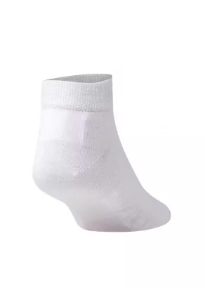Calzini sneakers bianco Premium unisex in alpaca_106125