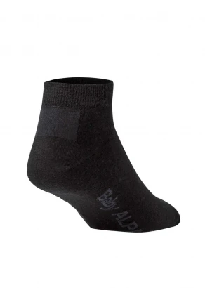 Premium black unisex alpaca socks_106132
