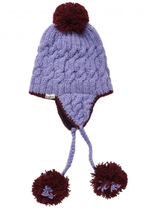 Women's Lined Wool FLUFF Lavender Hat_106293