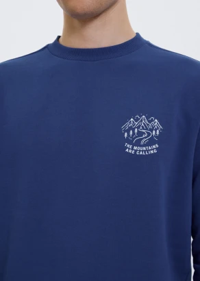Men's Call Quartz sweatshirt in pure organic cotton_107452