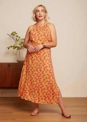 Vintage Hazel dress in sustainable Ecovero viscose_109523
