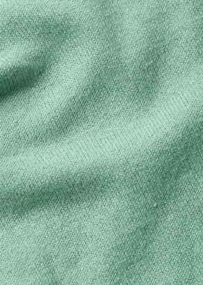 Maglietta Top Double V in cotone biologico - Green_108436