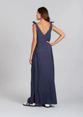 Women's Marnie dress viscose EcoVero™ - Navy_110514