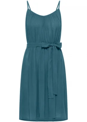 Vestito corto Blu Bermuda da donna EcoVero™_108846