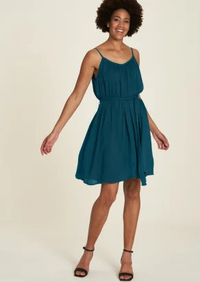 Vestito corto Blu Bermuda da donna EcoVero™_108851