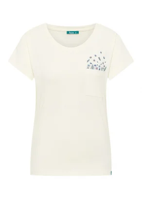 T-shirt Cloud da donna in cotone biologico_108880