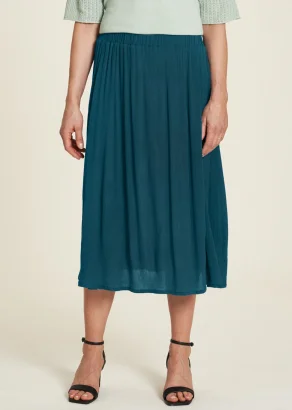 Women's Bermuda Blue skirt in EcoVero™_108958