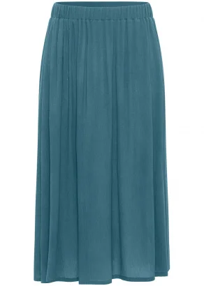 Women's Bermuda Blue skirt in EcoVero™_108959