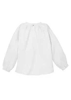 Women's muslin blouse in pure organic cotton_109213