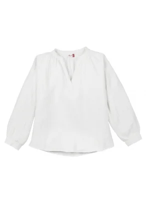 Women's muslin blouse in pure organic cotton_109214