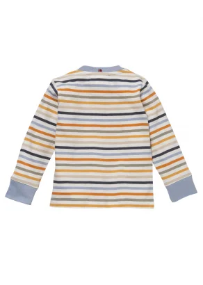 Children's striped jersey in pure organic cotton_109234