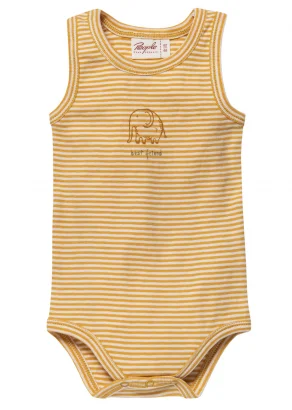 Baby Elephant bodysuit in pure organic cotton_109397