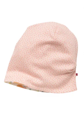 Fruits reversible hat for girl in pure organic cotton_109304
