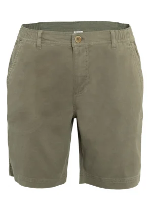 Mika men's ivy green bermuda shorts in natural cotton_109784