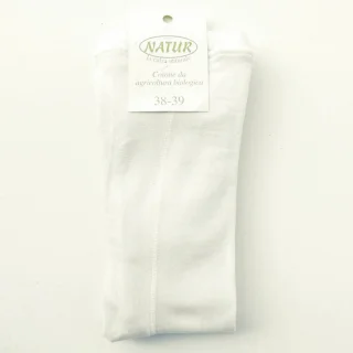 Tights for woman in undyed organic cotton_43172