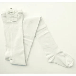 Tights for woman in undyed organic cotton_43173