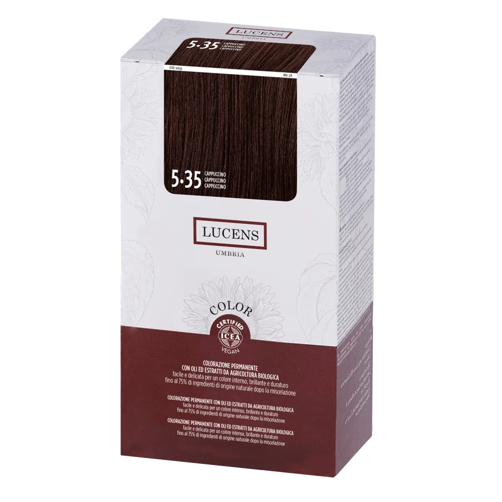 Organic Permanent Hair Color 5.35 Cappuccino