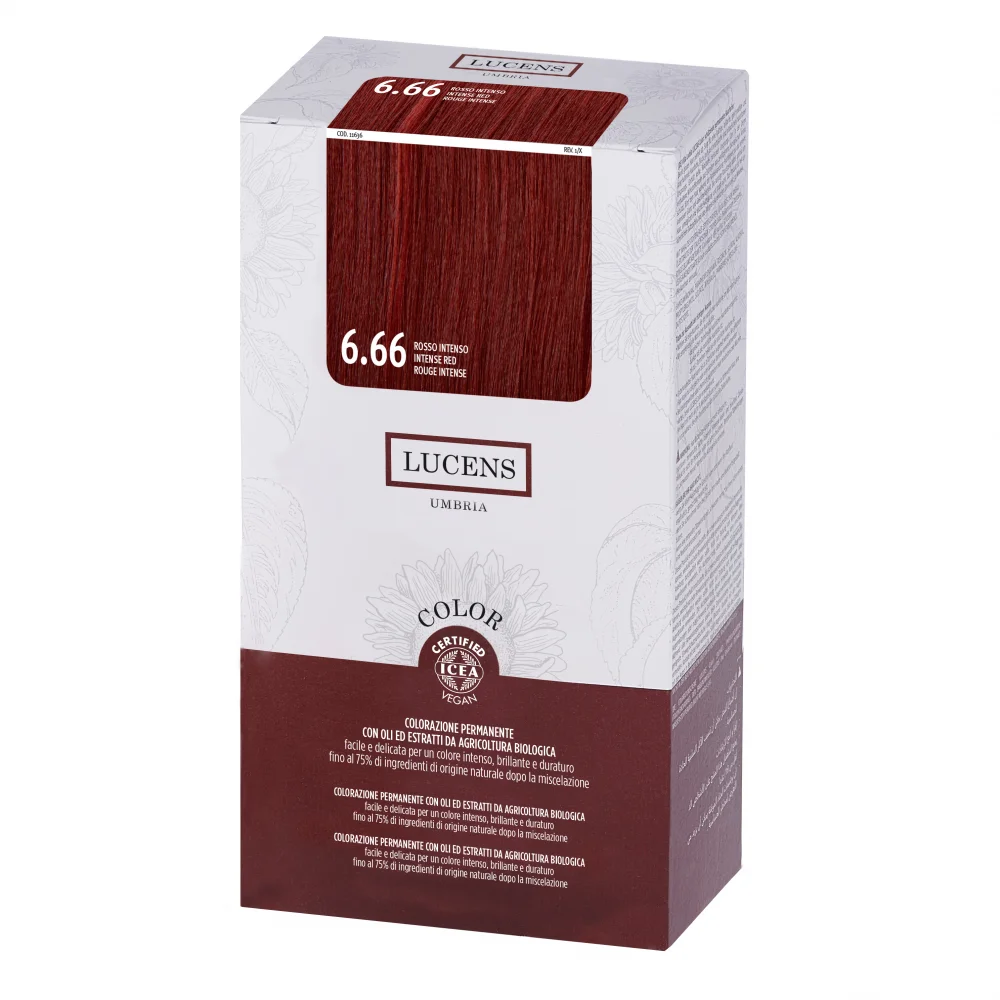 Organic Permanent Hair Color 6.66 Intense Red