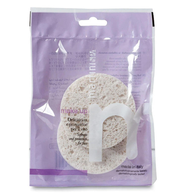 Make-up remover soft pads in cellulose