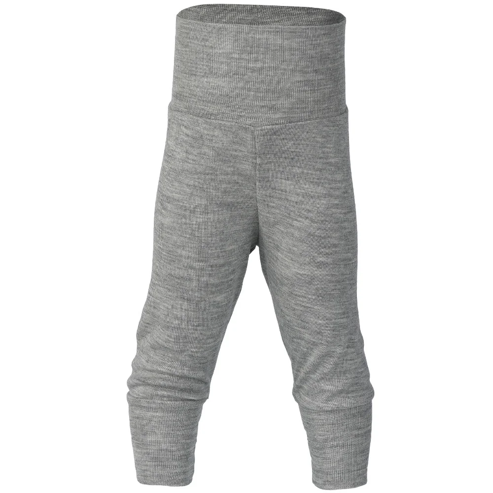 Pants for babies in organic virgin wool and silk