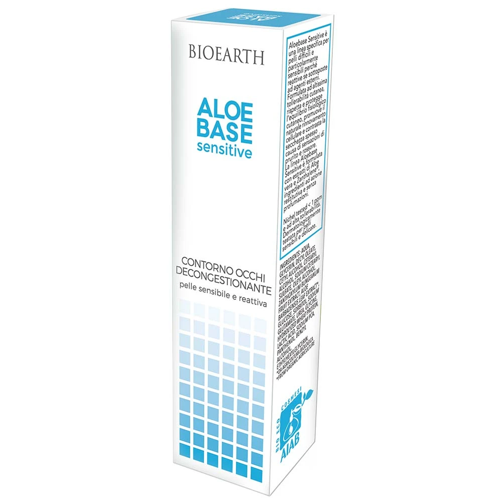 AloeBase Sensitive Decongesting eye contour cream for sensitive skin