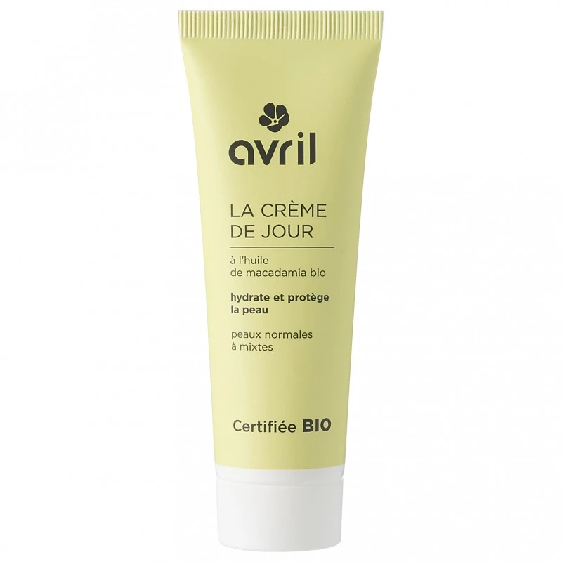 Face organic day cream for normal to mixed skins Avril