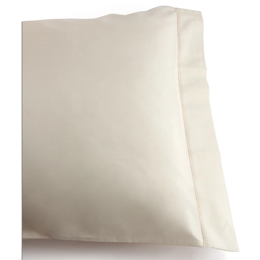 Pillowcases in Organic Raw Natural cotton 55x85cm