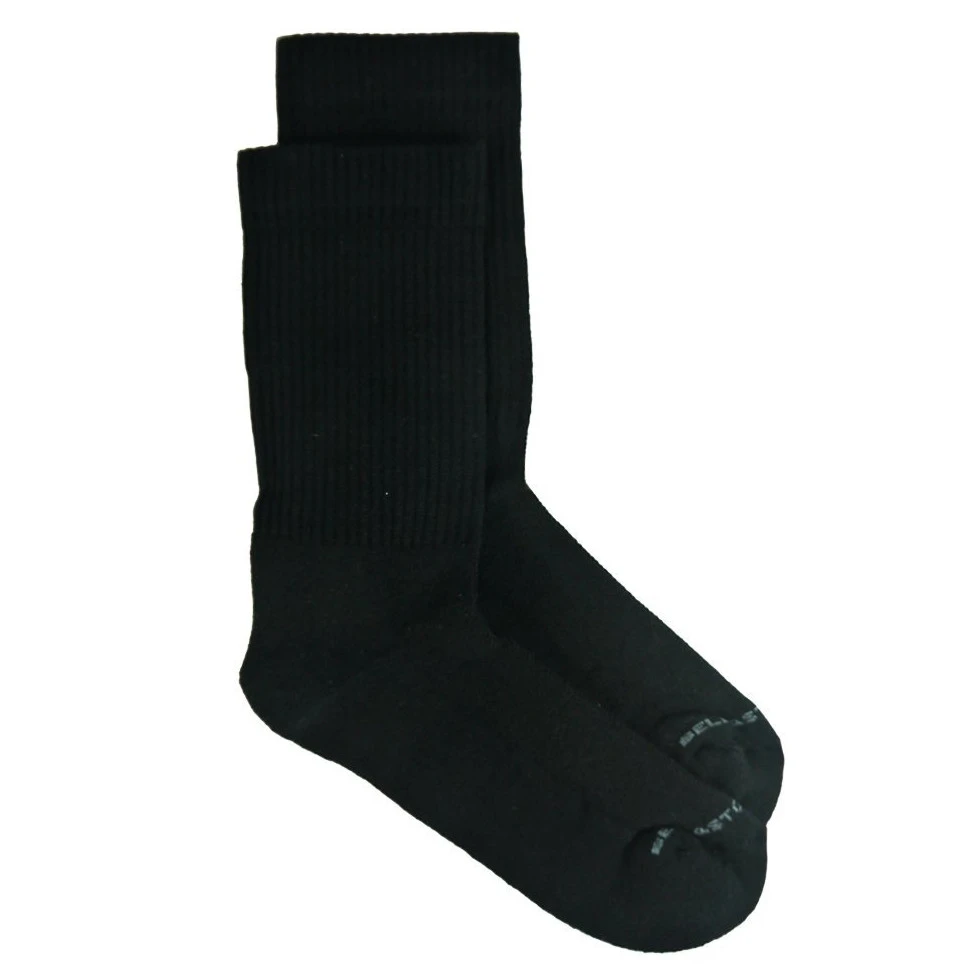 MidCalf sponge socks black