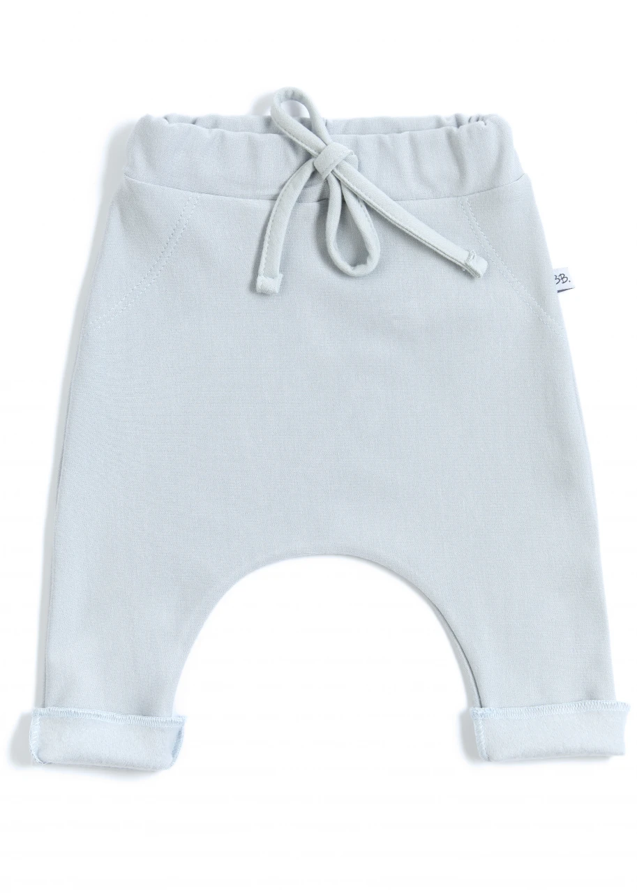 Baby trousers Blue in bamboo