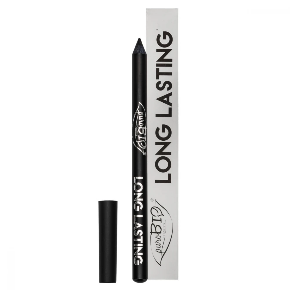Eye Pencil Organic Long Lasting Black PuroBio