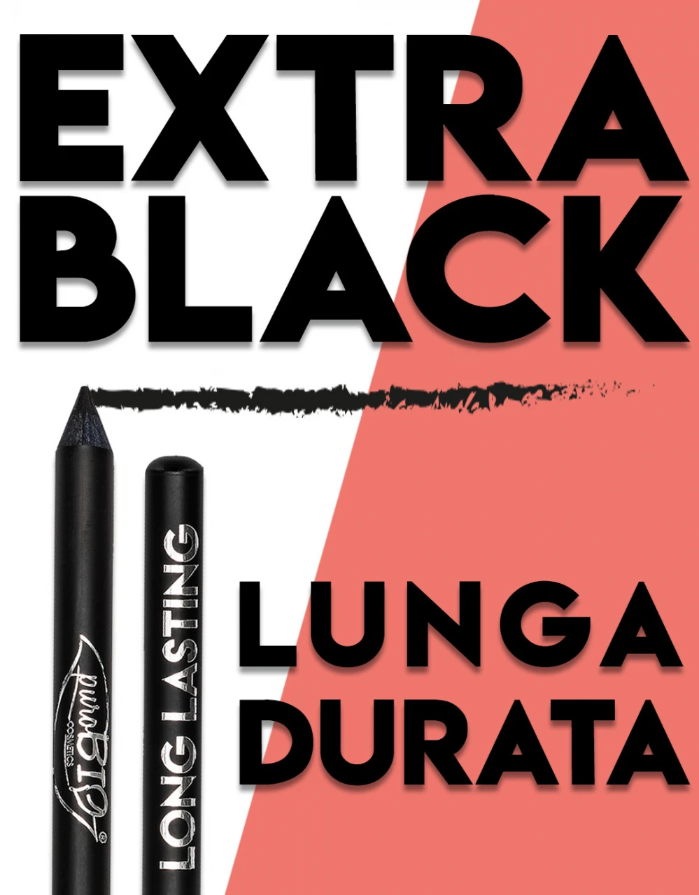 Eye Pencil Organic Long Lasting Black PuroBio_55117