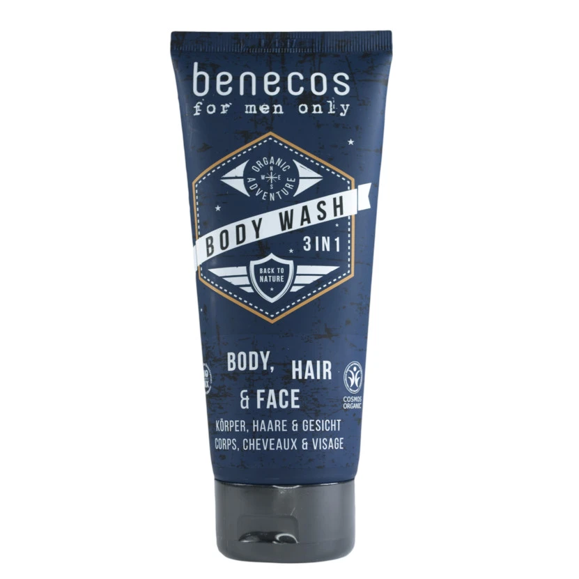 Shaving cream Benecos with aloe vera