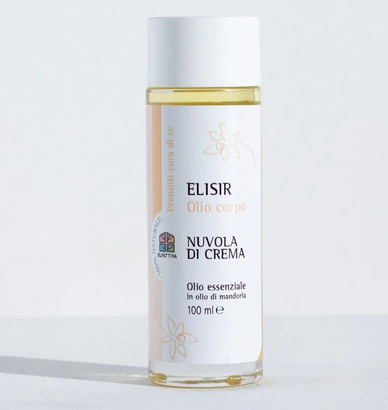 Massage body oil "Elisir cloud of cream"