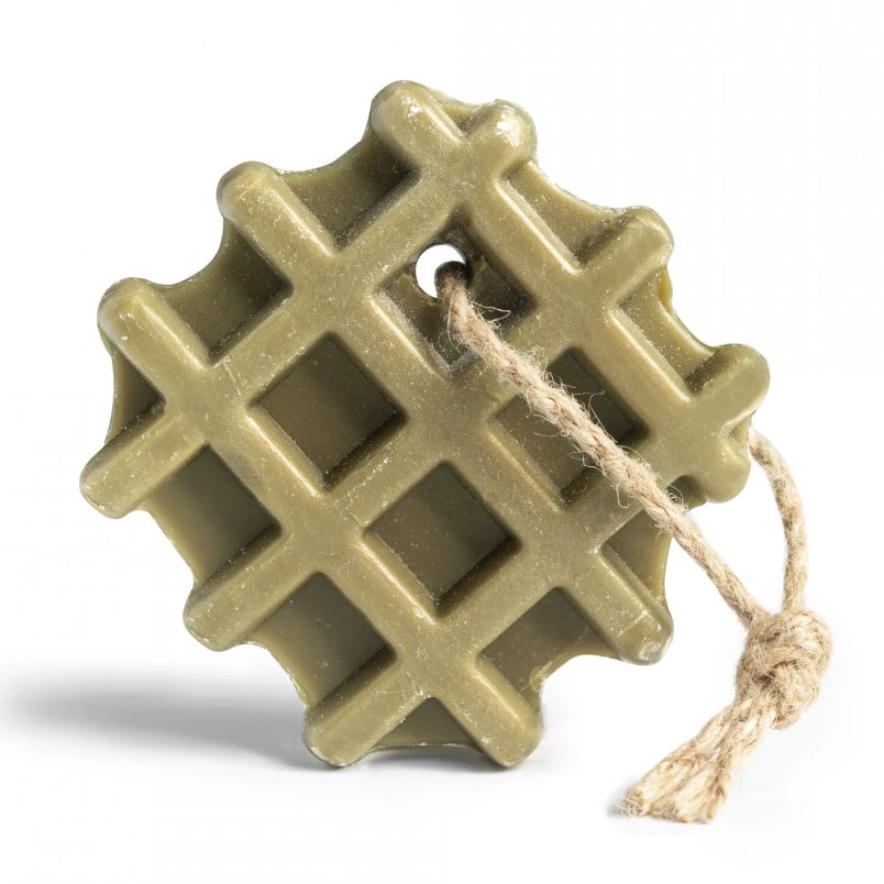 Marseille soap with olive oil Waffle shape