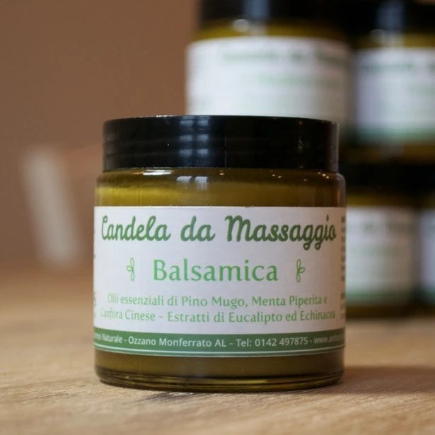 Balsamic massage candle: Mugo and Mint Pine Body Butter