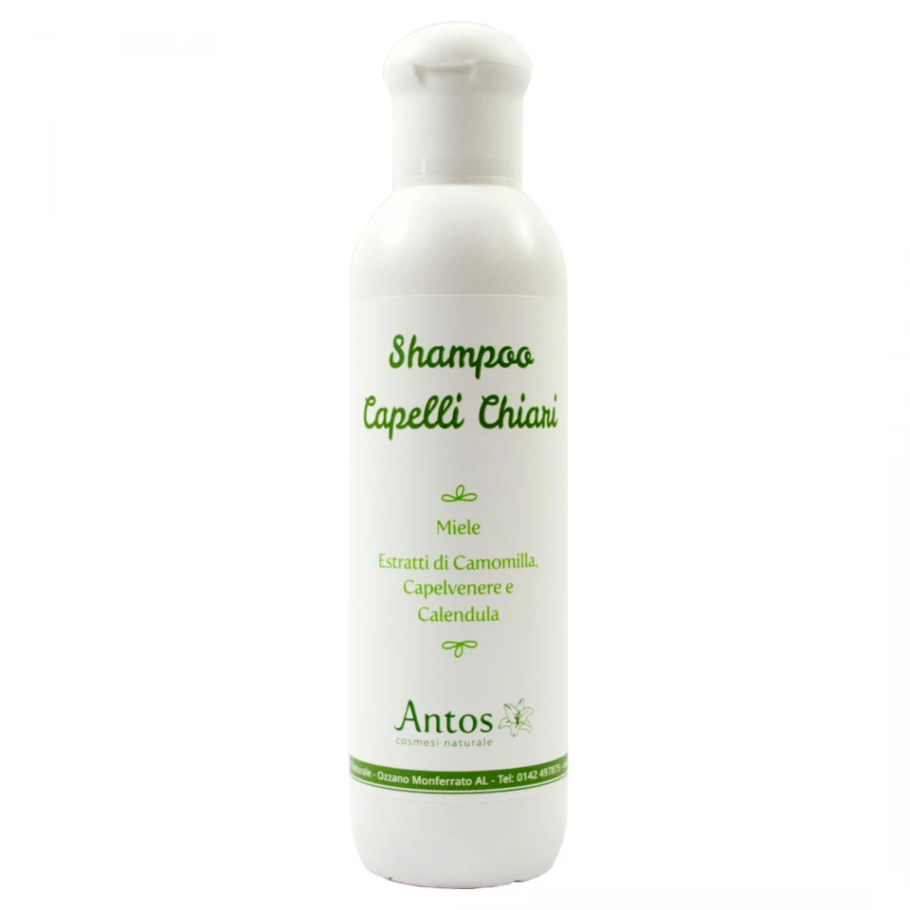 Shampoo per capelli chiari con Camomilla, Capelvenere e Calendula