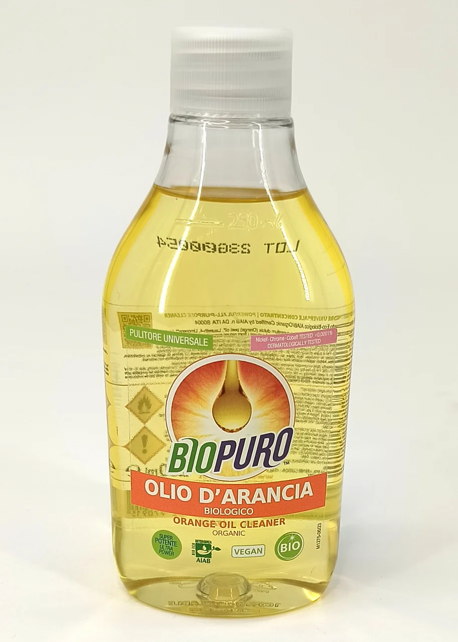 Detergente all'olio d'arancia BIOPURO