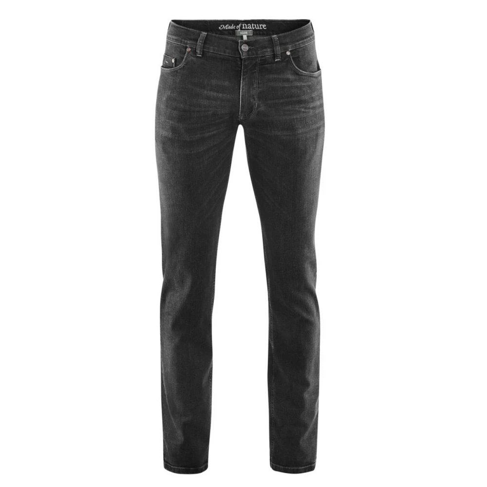 Jeans Bosco black washed in organic cotton