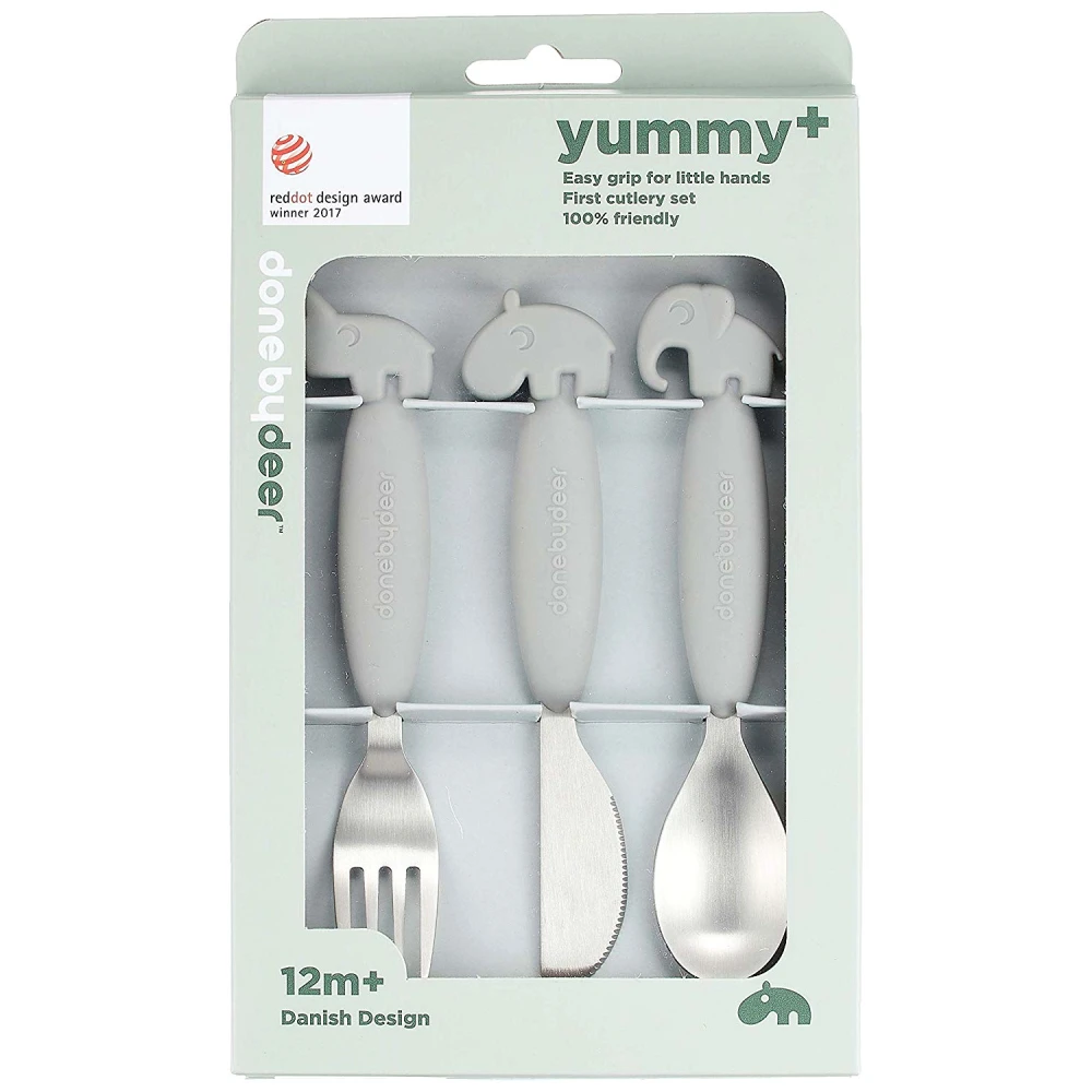 Easy grip cutlery set YummyPlus