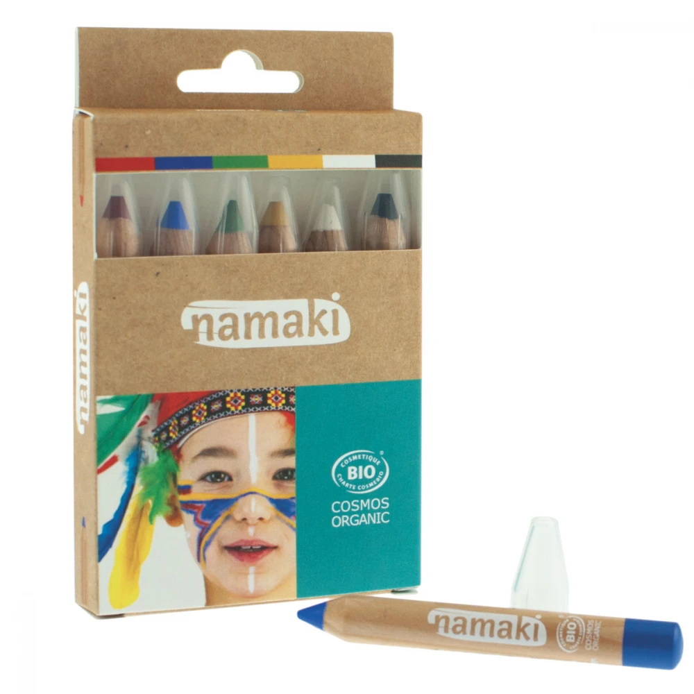 Make up organic Pencils - 6 pcs