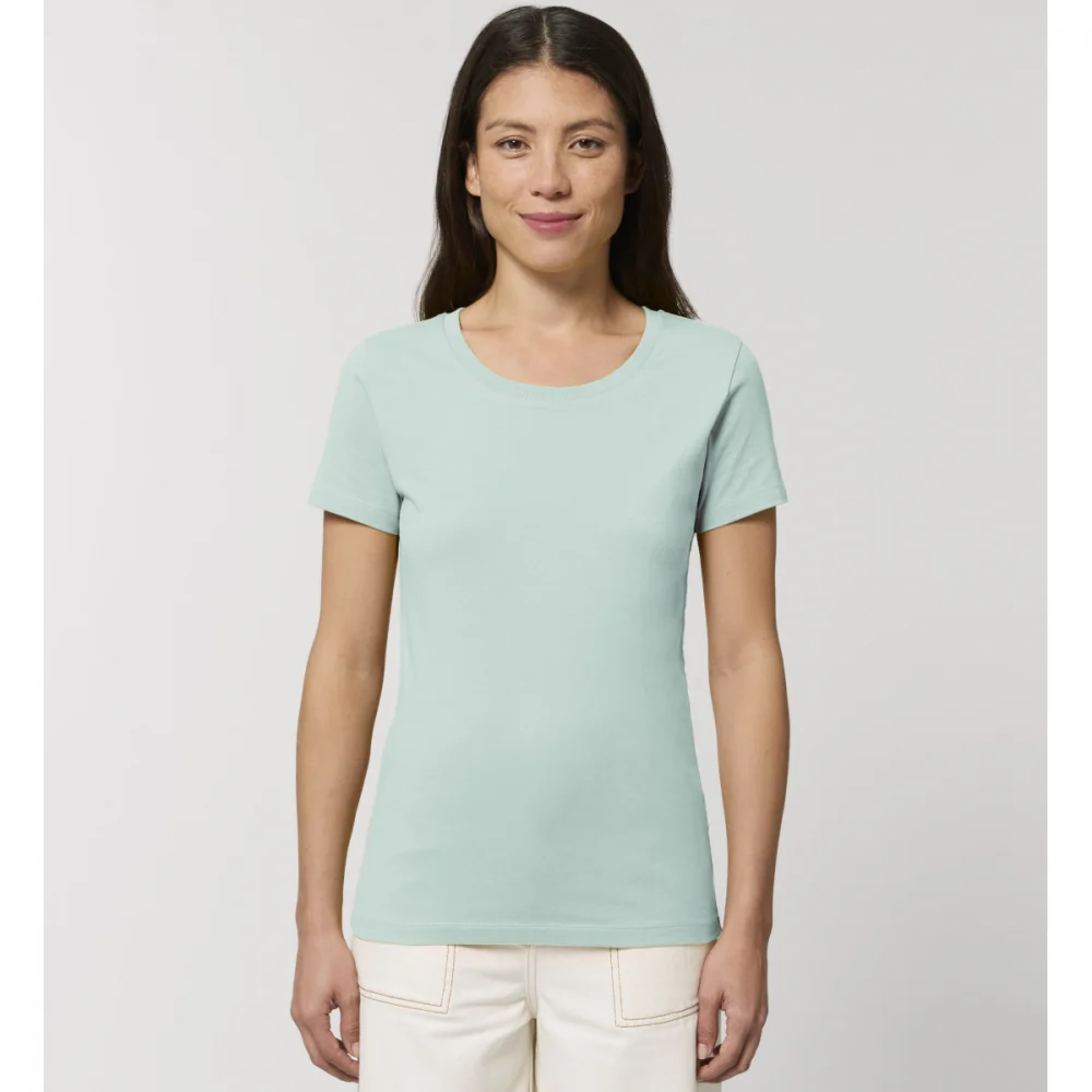 T-shirt woman Expresser round neck in organic cotton