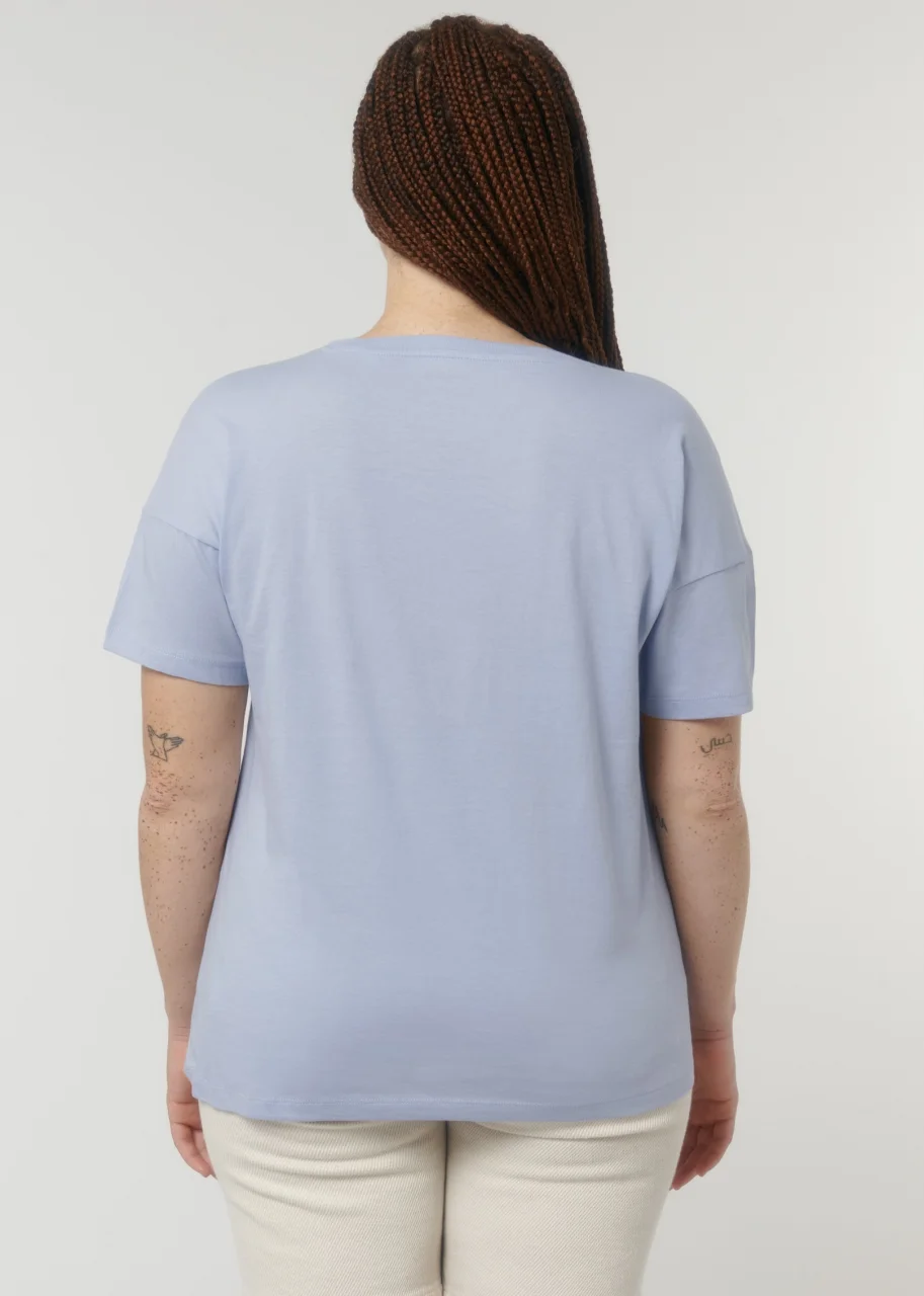 Scoop neck women's t-shirt in organic cotton_100950