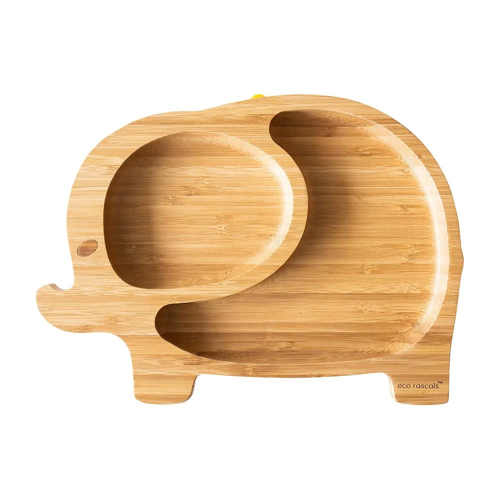 Elephant plate in bamboo_63616