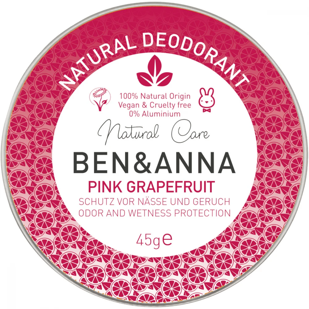 Pink Grapefruit Vegan Zero Waste cream deodorant_65161