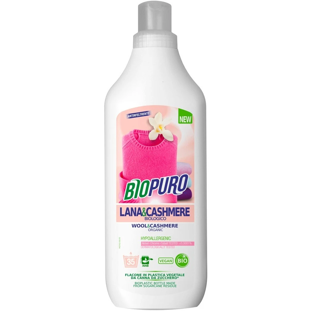 Concentrated detergent wool and cashmere 1 liter BIOPURO_65285
