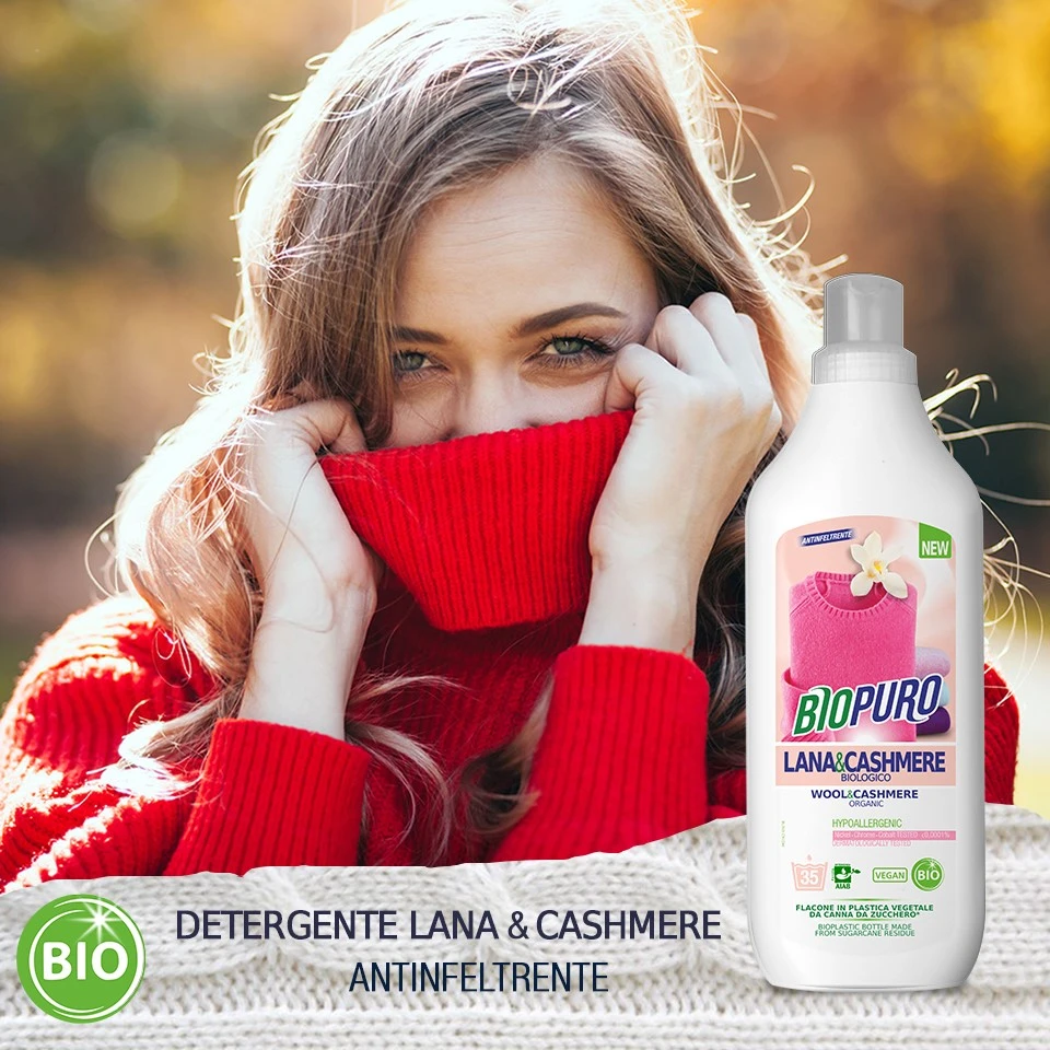 Concentrated detergent wool and cashmere 1 liter BIOPURO