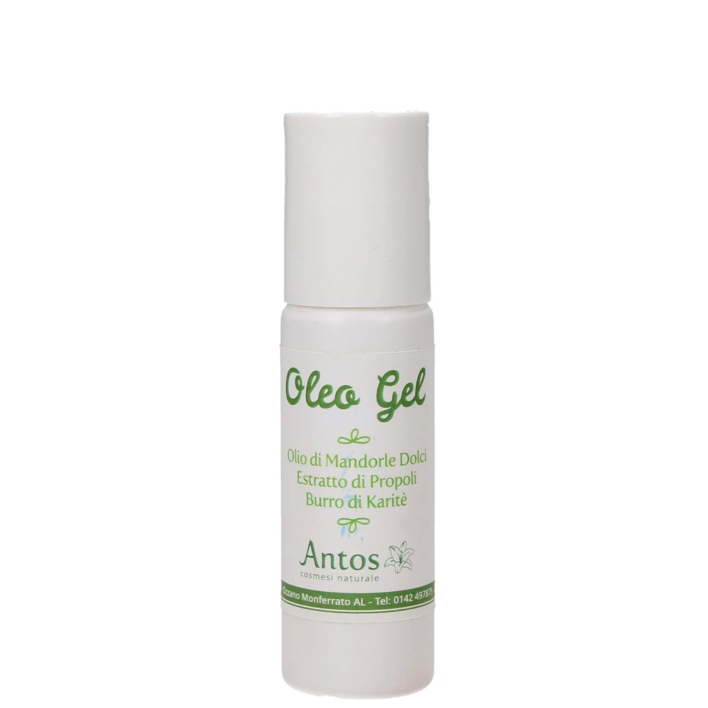 Lip oil gel with propolis, almond oil and shea
